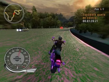 Harley-Davidson Motorcycles - Race to the Rally screen shot game playing